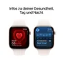 Apple Watch Series 10 LTE 46mm Rose Gold Aluminiumgehäuse mit Light Blush Sportarmband - M/L