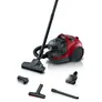 Bosch Serie 4, Beutelloser Staubsauger, Rot BGS21CAR