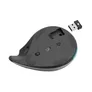 Hama 00182691 Ergonomische Vertikalmaus EMW-700, wiederaufladbar, Multi Device, Anthra.