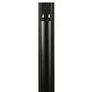 Hama 00220985 Kabelkanal, selbstklebend, halbrund, 100 x 7 x 2,1 cm, PVC, Schwarz