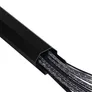 Hama 00220987 Alu-Kabelkanal, eckig, 110 x 5 x 2,6 cm, Schwarz