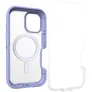 OtterBox Defender XT Clear Apple iPhone 16 Lavender Haze - clear/purple