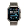 Apple Watch Ultra 2 LTE 49mm Titanium Natur Gehäuse mit Natur Titan Milanese Armband - M