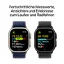 Apple Watch Ultra 2 LTE 49mm Titanium Natur Gehäuse mit Natur Titan Milanese Armband - L