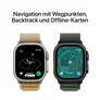 Apple Watch Ultra 2 LTE 49mm Titanium Natur Gehäuse mit Natur Titan Milanese Armband - L