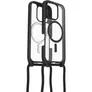 OtterBox React Necklace MagSafe Apple iPhone 16 Pro Black Crystal - clear/black