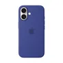 Apple Original iPhone 16 Silikon Case mit MagSafe - Ultramarin