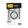 OtterBox React MagSafe Apple iPhone 16 Pro Max - Black Crystal - clear/black