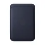 Apple Original iPhone Feingewebe Wallet mit MagSafe - Tiefenblau
