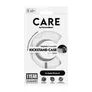 CARE by PanzerGlass® Feature Case Transparent m. Silber Kickstand & MagSafe iPhone 16
