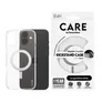 CARE by PanzerGlass® Feature Case Transparent m. Silber Kickstand & MagSafe iPhone 16 Plus