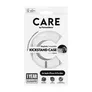 CARE by PanzerGlass® Feature Case Transparent m. Silber Kickstand & MagSafe iPhone 16 Pro Max