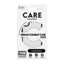 CARE by PanzerGlass® Flagship Case Transparent Urban Combat m. Schwarz Rahmen iPhone 16