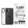 CARE by PanzerGlass® Flagship Case Transparent Urban Combat m. Schwarz Rahmen iPhone 16 Plus
