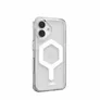 UAG Urban Armor Gear Plyo MagSafe Case Apple iPhone 16 ice (transparent/weiß)