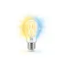 WiZ 60W E27 Standardform Filament Clear (TW) Doppelpack