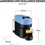 Nespresso Kaffeekapselmaschine DeLonghi Vertuo Pop ENV 90.A Blau