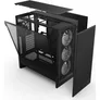 NZXT H5 Flow RGB 2024 Midi Tower ATX Gehäuse schwarz mit Sichtfenster