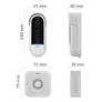 Omajin by Netatmo Kabellose Videotürklingel - Akku - Nachtsicht - inkl. Gong - weiß