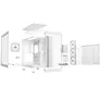 be quiet! Light Base 900DX Weiß Full Tower Gaming Gehäuse