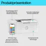 HP LaserJet M110w S/W-Laserdrucker USB WLAN