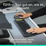 Logitech POP Icon Combo Grafit - Bluetooth®-Tastatur-Maus-Set, Multi-Device, 15 anpassbare Tasten mit der Logi Options+ App