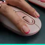 Logitech POP Icon Mouse mit personalisierbarem Emoji, Grafit, SilentTouch-Technologie, Easy-Switch-Taste (Bis zu 3 Geräte)