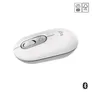 Logitech POP Icon Mouse mit personalisierbarem Emoji, Weiß, SilentTouch-Technologie, Easy-Switch-Taste (Bis zu 3 Geräte)