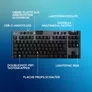 Logitech G915 X LIGHTSPEED TKL, Clicky-Switches, Schwarz, Tri-Mode-Konnektivität, KEYCONTROL, mechanische GL-Schalter und LIGHTSYNC RGB