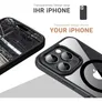 JT Berlin BackCase Pankow Hybrid MagSafe Apple iPhone 16 Pro Max schwarz/transparent