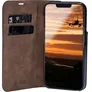 JT Berlin Echtleder BookCase Tegel Apple iPhone 16 schwarz