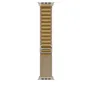 Apple Watch Alpine Loop Armband für Watch Ultra 49mm Mandel / Titan natur (S)
