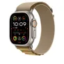 Apple Watch Alpine Loop Armband für Watch Ultra 49mm Mandel / Titan natur (S)