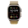 Apple Watch Alpine Loop Armband für Watch Ultra 49mm Mandel / Titan natur (S)