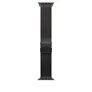 Apple Watch Milanese Armband für Watch Ultra 49mm Titan Schwarz (L)