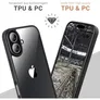 JT Berlin BackCase Pankow Hybrid Apple iPhone 16 schwarz/transparent