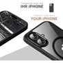 JT Berlin BackCase Pankow Hybrid MagSafe Apple iPhone 16 schwarz/transparent