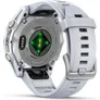 Garmin Fenix 8 - 43 mm AMOLED Steinweiss/Silber