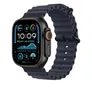 Apple Watch Ocean Armband für Watch Ultra 49mm Marine / Titan schwarz (One Size)