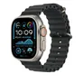 Apple Watch Ocean Armband für Watch Ultra 49mm Schwarz  / Titan Natur (One Size)