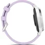Garmin Lily 2 Active Fashion Smartwatch Silber/ Purple Jasmine