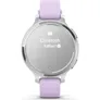 Garmin Lily 2 Active Fashion Smartwatch Silber/ Purple Jasmine