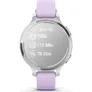 Garmin Lily 2 Active Fashion Smartwatch Silber/ Purple Jasmine