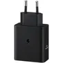 Samsung Schnellladegerät 50W Power Duo + 5A Kabel PD USB-C T5020 Schwarz