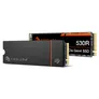 Seagate Firecuda 530R NVMe SSD 1 TB M.2 2280 PCIe 4.0 mit Kühlkörper