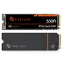 Seagate Firecuda 530R NVMe SSD 1 TB M.2 2280 PCIe 4.0 mit Kühlkörper