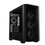 ASUS A23 Plus TG ARGB Micro-ATX Gaming Gehäuse mit Seitenfenster schwarz