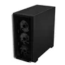 ASUS A23 Plus TG ARGB Micro-ATX Gaming Gehäuse mit Seitenfenster schwarz