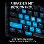 Logitech PRO X TKL RAPID Schwarz , Kabelgebundene Gaming-Tastatur, Magnetische Analog-Switches, Rapid-Trigger, LIGHTSYNC RGB-Beleuchtung, KEYCONTROL, 1 ms Melderate