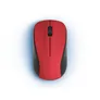 Hama 00173022 Optische 3-Tasten-Funkmaus MW-300 V2, geräuschlos, USB-Empfänger, Rot